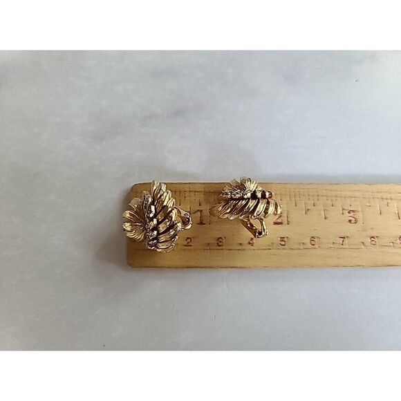 Coro Rhinestone Clip-on Earrings Vintage, READ - Picture 8 of 10